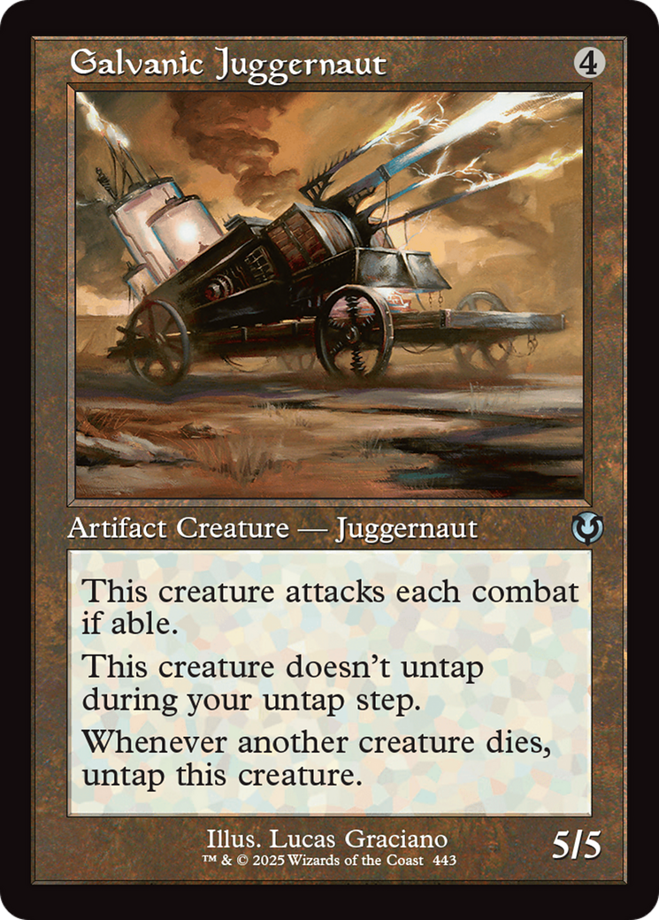 Galvanic Juggernaut (Retro Frame) [Innistrad Remastered] | Lots Moore NSW