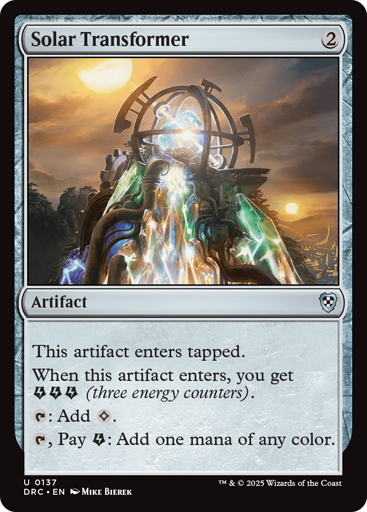 Solar Transformer [Aetherdrift Commander] | Lots Moore NSW