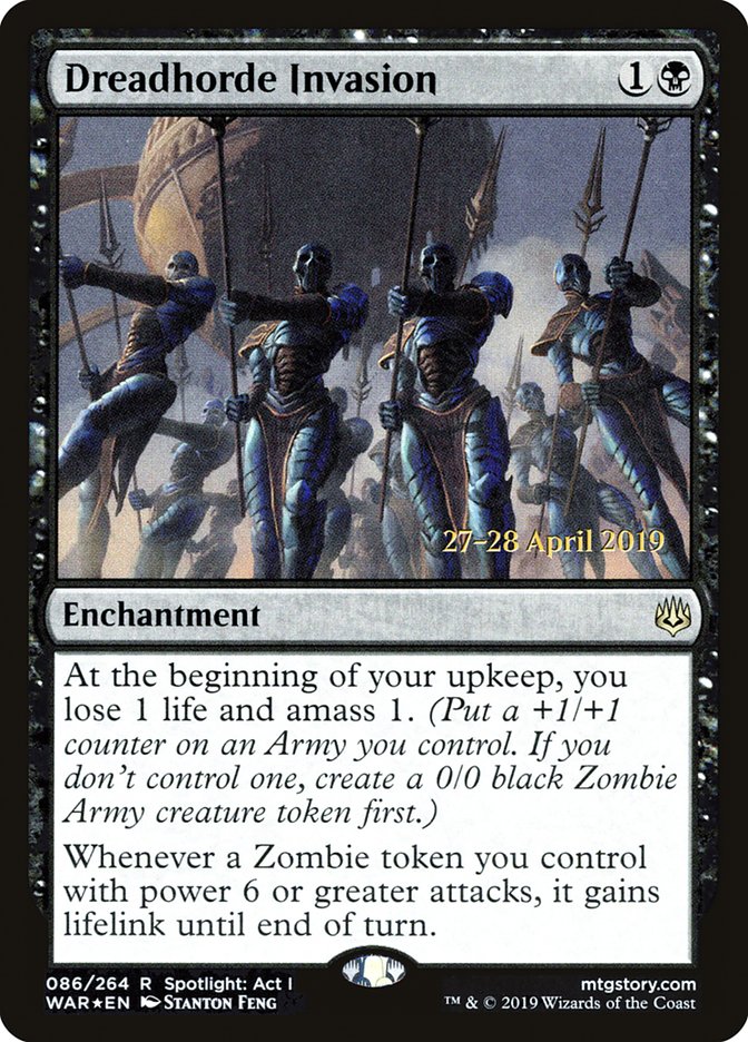 Dreadhorde Invasion [War of the Spark Prerelease Promos] | Lots Moore NSW