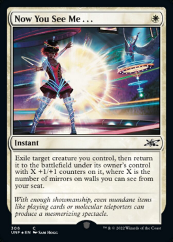 Now You See Me . . . (Galaxy Foil) [Unfinity] | Lots Moore NSW