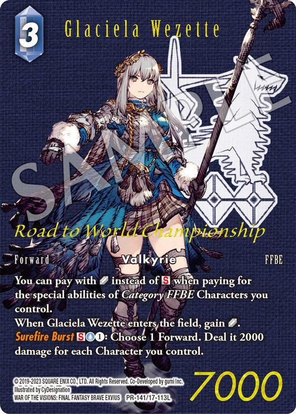 Glaciela Wezette [Promo Cards] | Lots Moore NSW