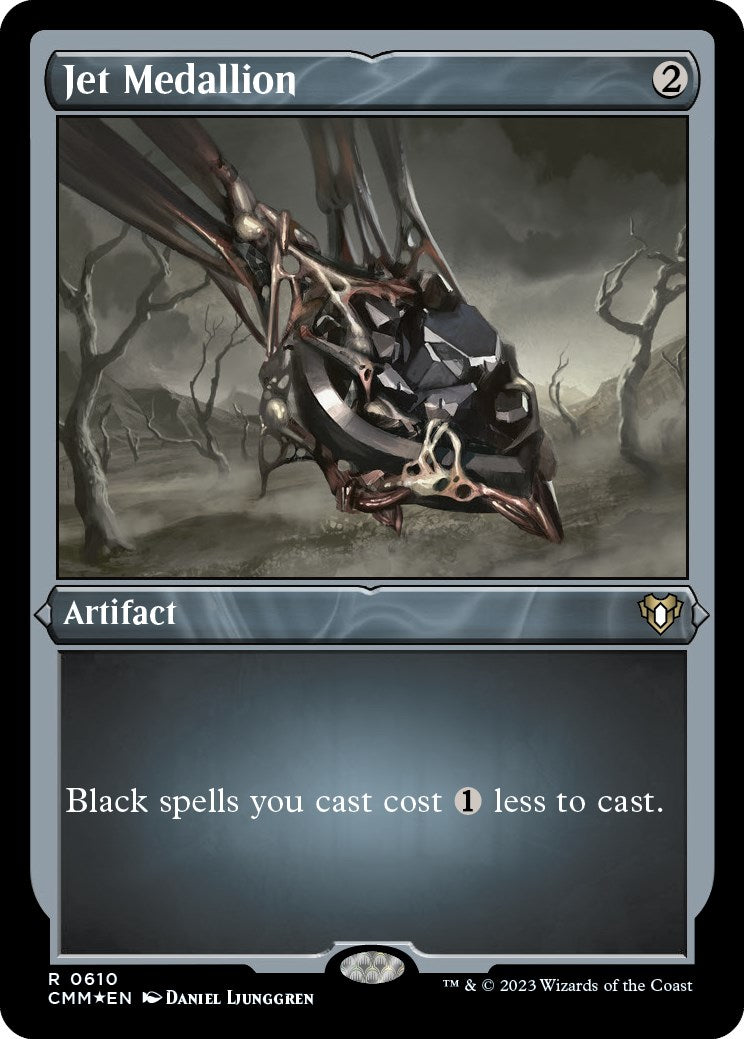 Jet Medallion (Foil Etched) [Commander Masters] | Lots Moore NSW