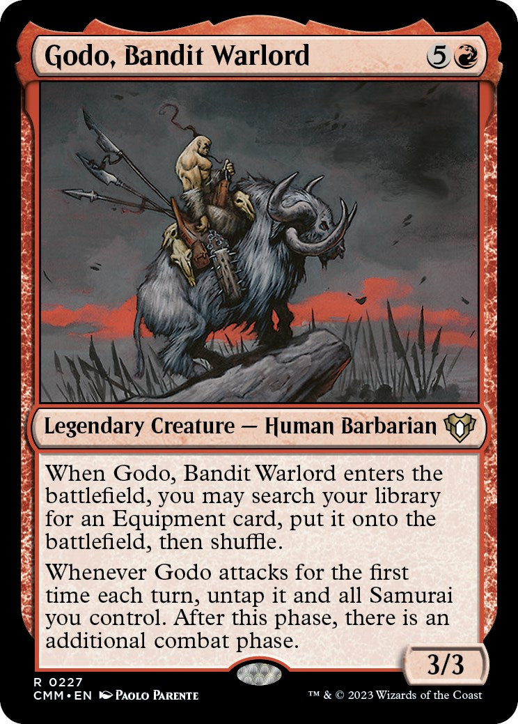 Godo, Bandit Warlord [Commander Masters] | Lots Moore NSW