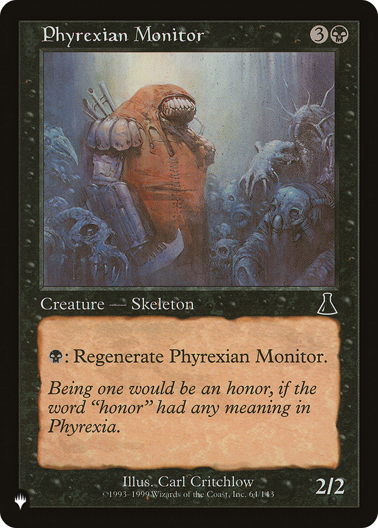 Phyrexian Monitor [The List] | Lots Moore NSW