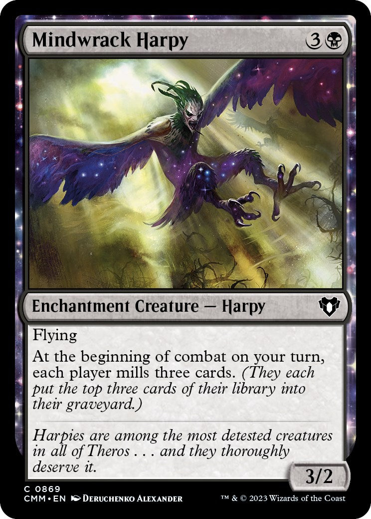 Mindwrack Harpy [Commander Masters] | Lots Moore NSW