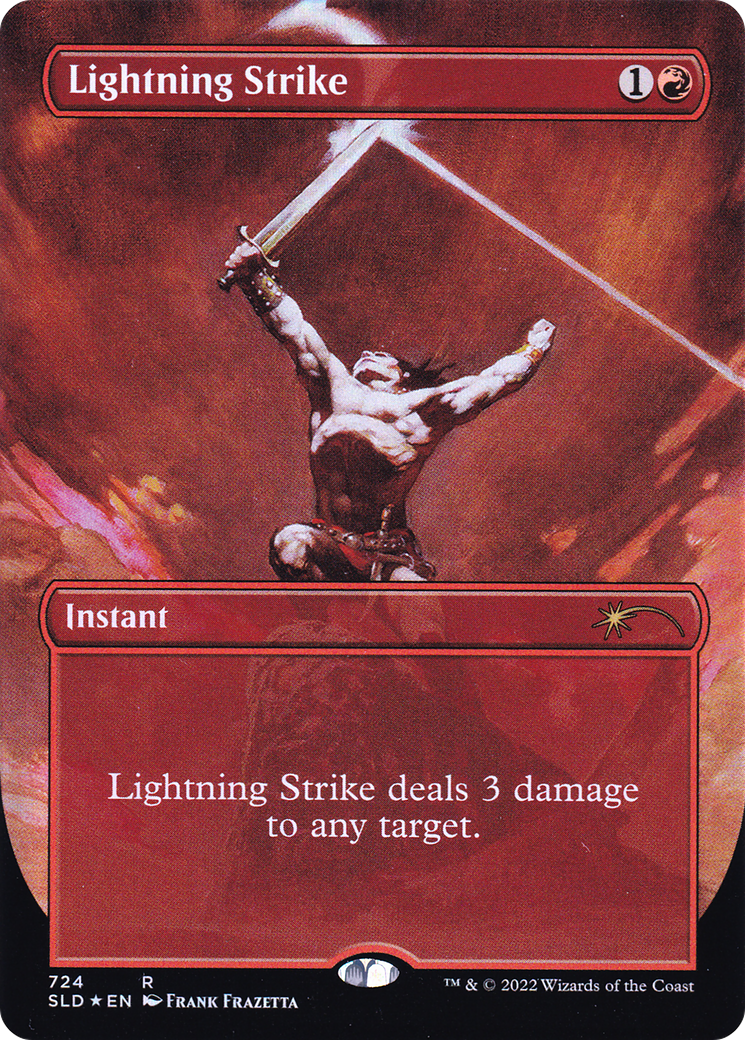 Lightning Strike (Borderless) [Secret Lair Drop Promos] | Lots Moore NSW