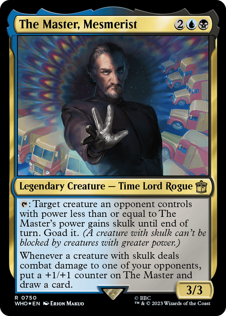 The Master, Mesmerist (Surge Foil) [Doctor Who] | Lots Moore NSW