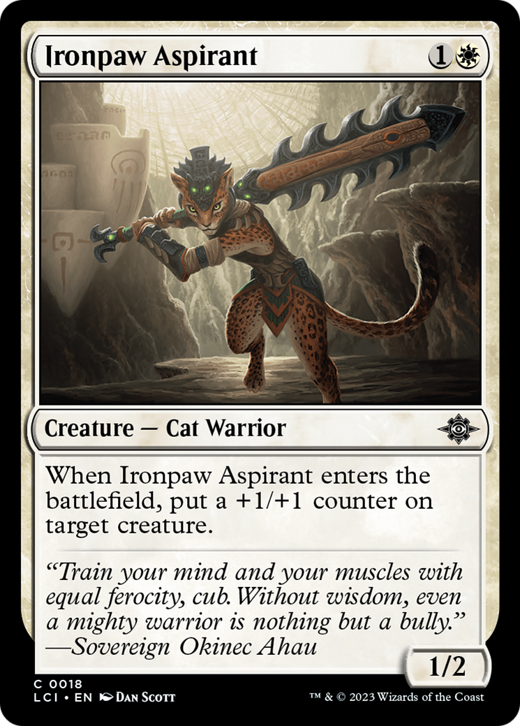 Ironpaw Aspirant [The Lost Caverns of Ixalan] | Lots Moore NSW