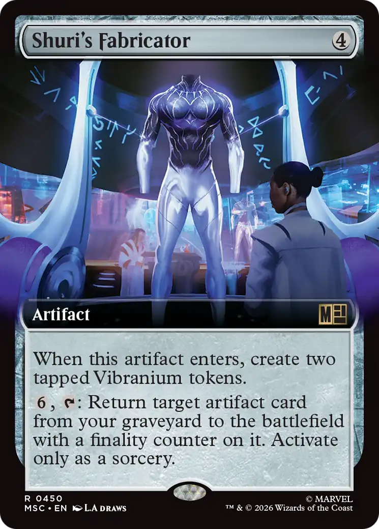 Shuri's Fabricator (Extended Art) [Marvel Super Heroes Commander] | Lots Moore NSW