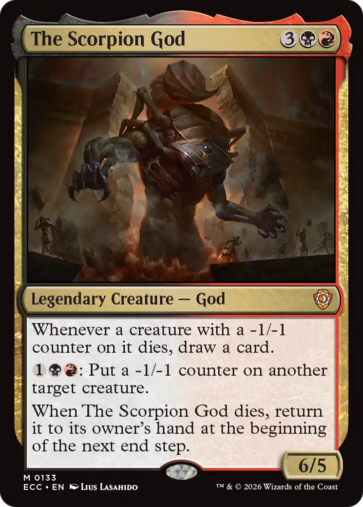 The Scorpion God [Lorwyn Eclipsed Commander] | Lots Moore NSW