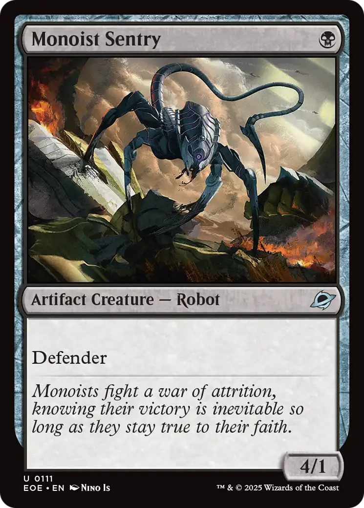 Monoist Sentry [Edge of Eternities] | Lots Moore NSW