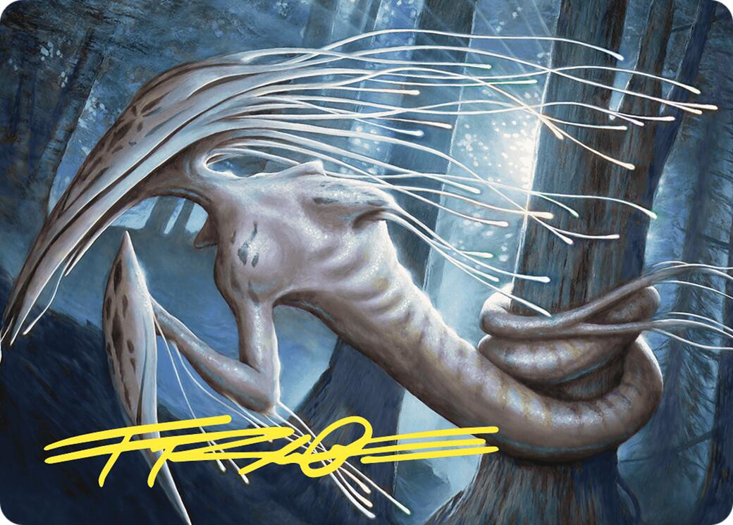 Manaweft Sliver Art Card (Gold-Stamped Signature) [Commander Masters Art Series] | Lots Moore NSW