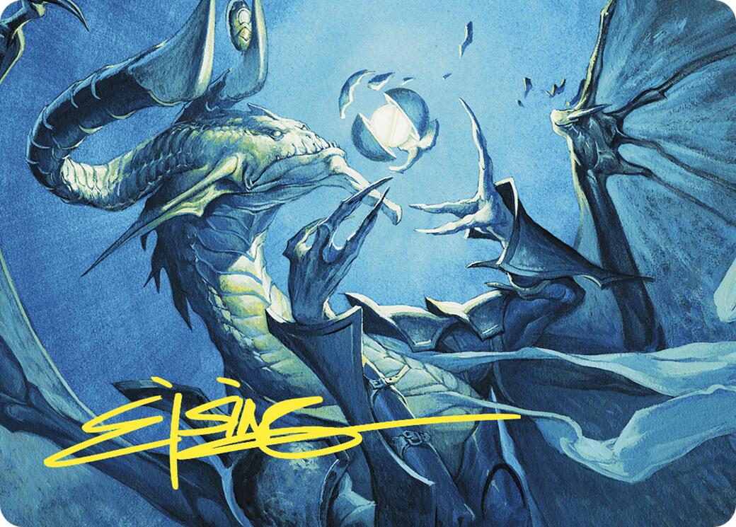 Deep Analysis Art Card (Gold-Stamped Signature) [Commander Masters Art Series] | Lots Moore NSW