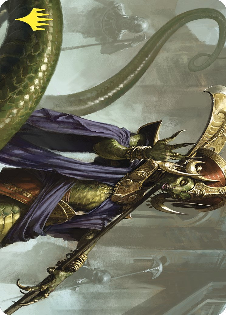 Sidisi, Brood Tyrant Art Card (Gold-Stamped) [Commander Masters Art Series] | Lots Moore NSW