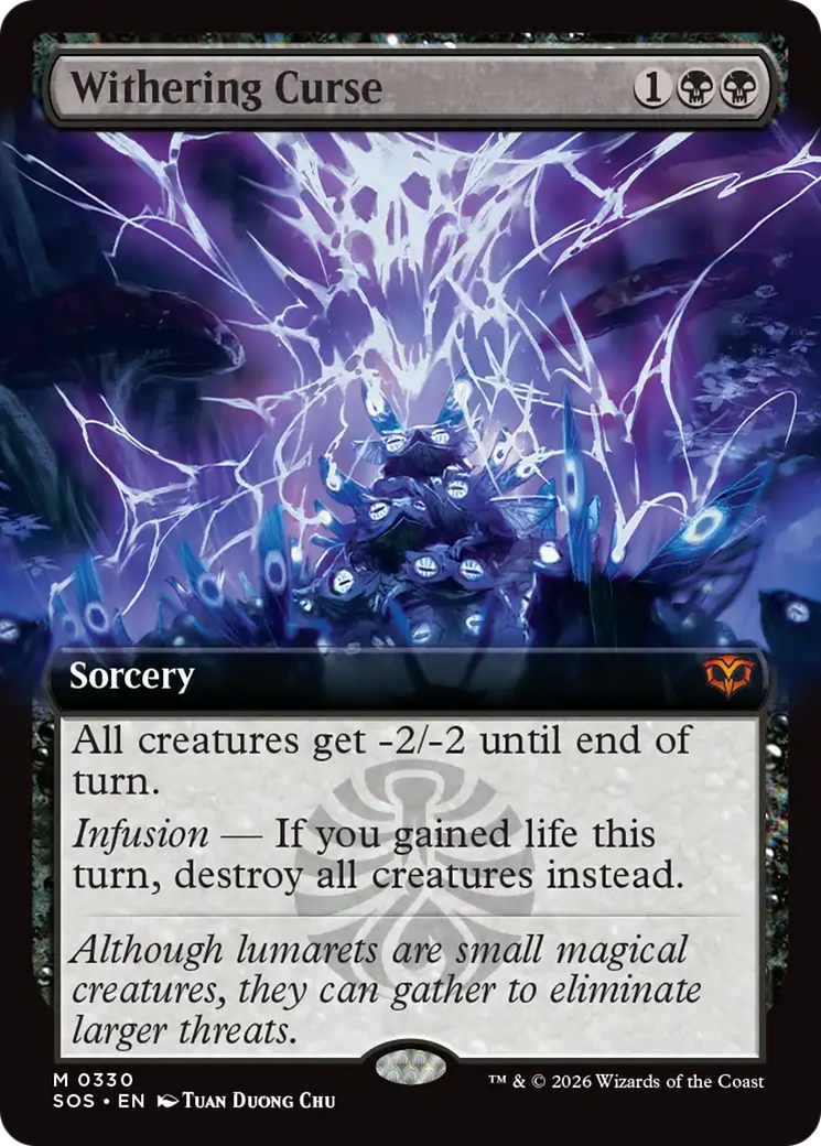 Withering Curse (Extended Art) [Secrets of Strixhaven] | Lots Moore NSW