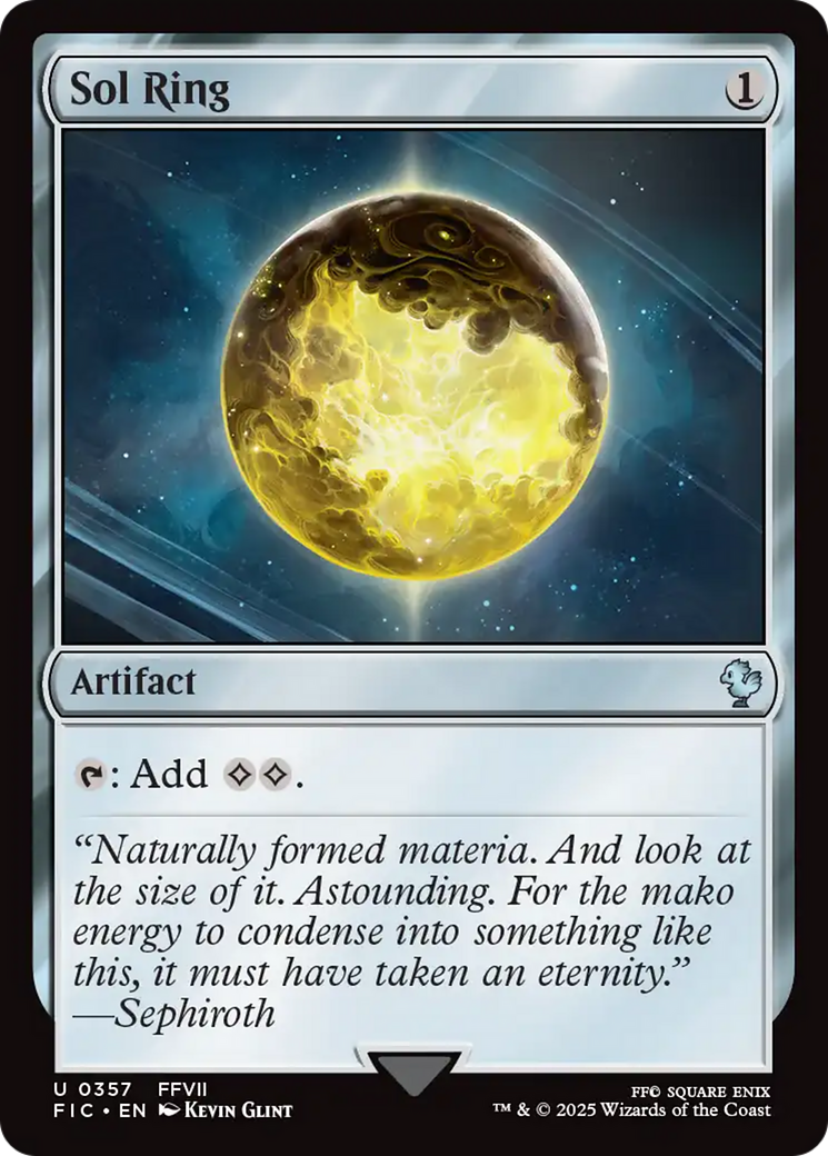 Sol Ring (0357) [FINAL FANTASY Commander] | Lots Moore NSW