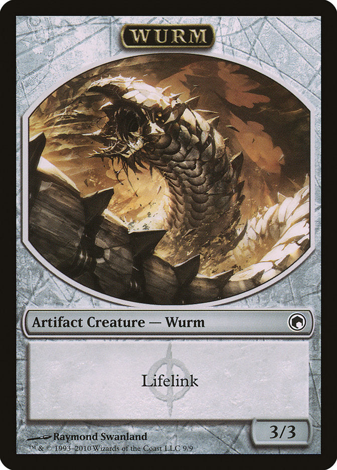 Wurm Token (9/9) [Scars of Mirrodin Tokens] | Lots Moore NSW