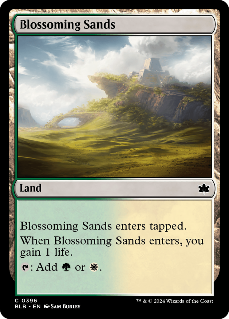 Blossoming Sands [Bloomburrow] | Lots Moore NSW