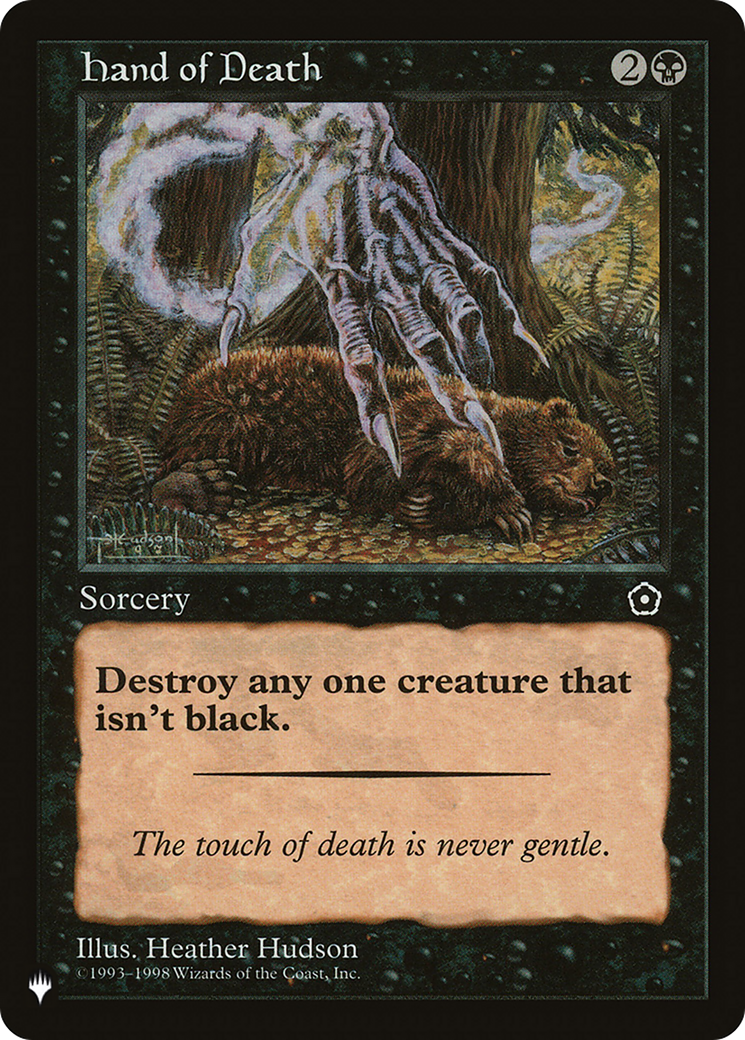 Hand of Death [The List] | Lots Moore NSW