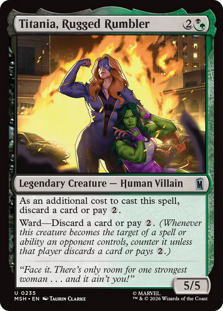 Titania, Rugged Rumbler [Marvel Super Heroes] | Lots Moore NSW