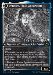 Dennick, Pious Apprentice // Dennick, Pious Apparition (Showcase Eternal Night) [Innistrad: Midnight Hunt] | Lots Moore NSW
