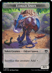 Eldrazi Spawn // Construct (0041) Double-Sided Token [Commander Masters Tokens] | Lots Moore NSW