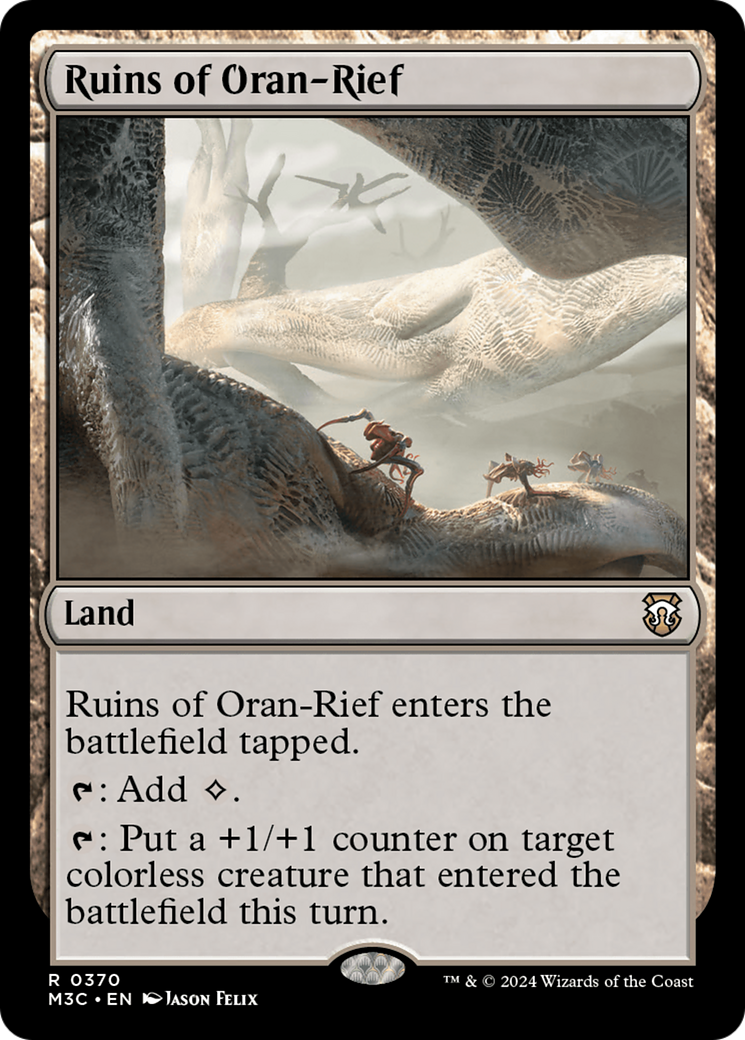 Ruins of Oran-Rief (Ripple Foil) [Modern Horizons 3 Commander] | Lots Moore NSW