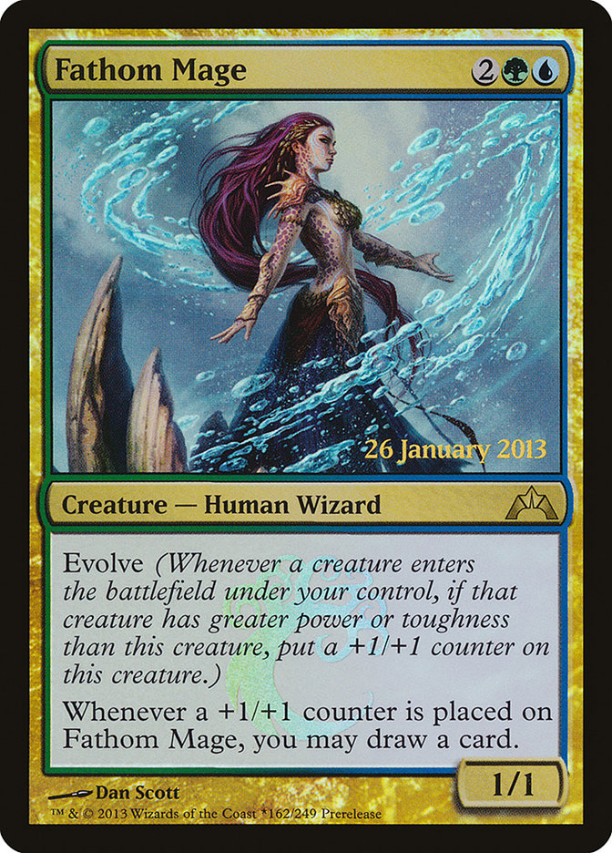 Fathom Mage [Gatecrash Prerelease Promos] | Lots Moore NSW