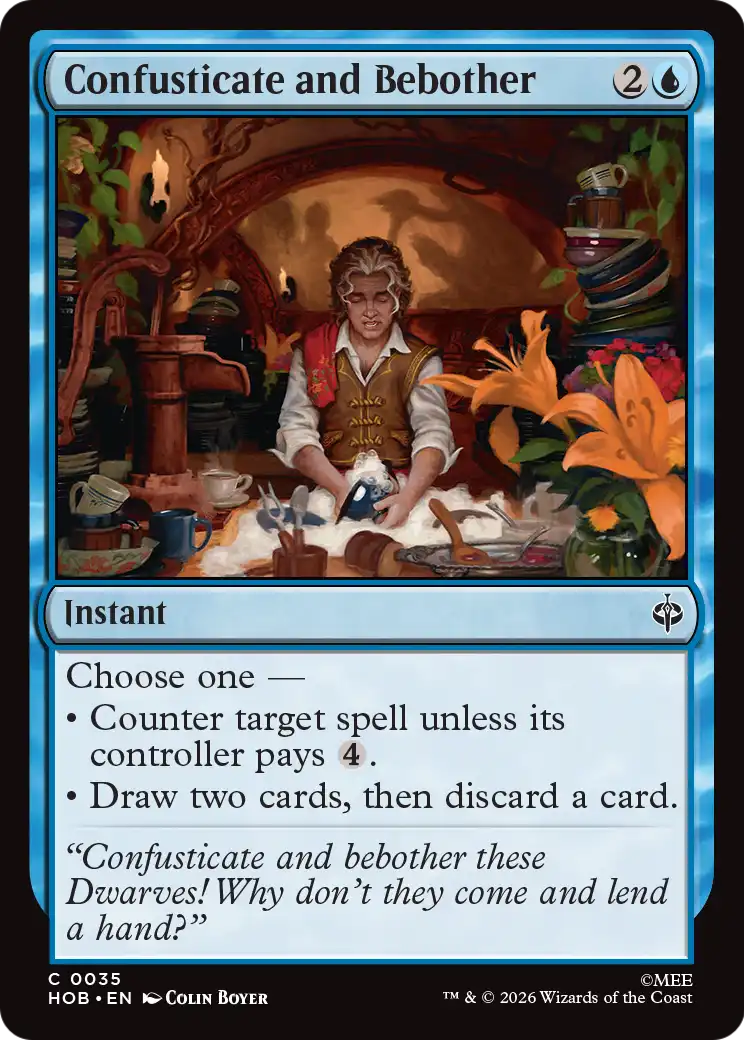 Confusticate and Bebother [The Hobbit] | Lots Moore NSW