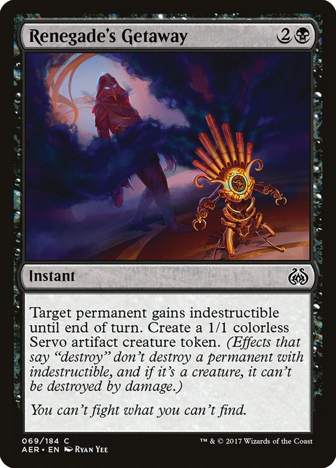 Renegade's Getaway [Aether Revolt] | Lots Moore NSW