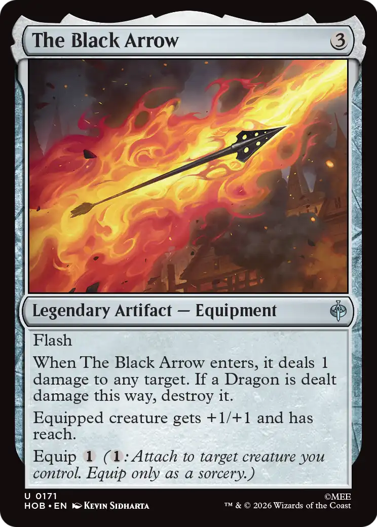 The Black Arrow [The Hobbit] | Lots Moore NSW