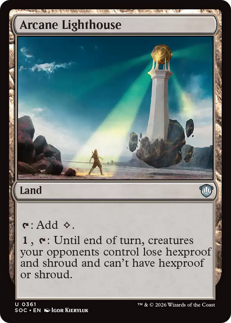 Arcane Lighthouse [Secrets of Strixhaven Commander] Magic: The Gathering | Lots Moore NSW