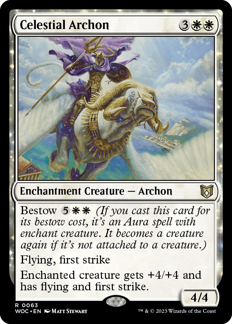 Celestial Archon [Wilds of Eldraine Commander] | Lots Moore NSW