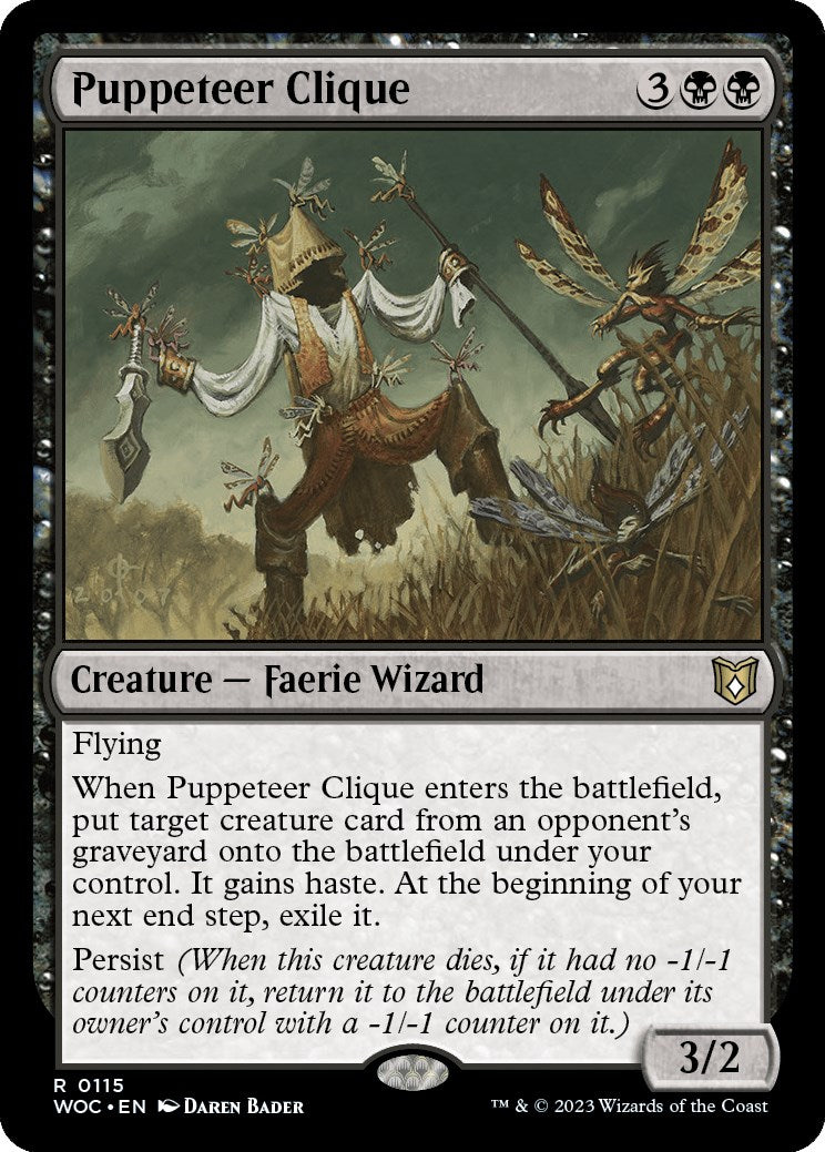 Puppeteer Clique [Wilds of Eldraine Commander] | Lots Moore NSW