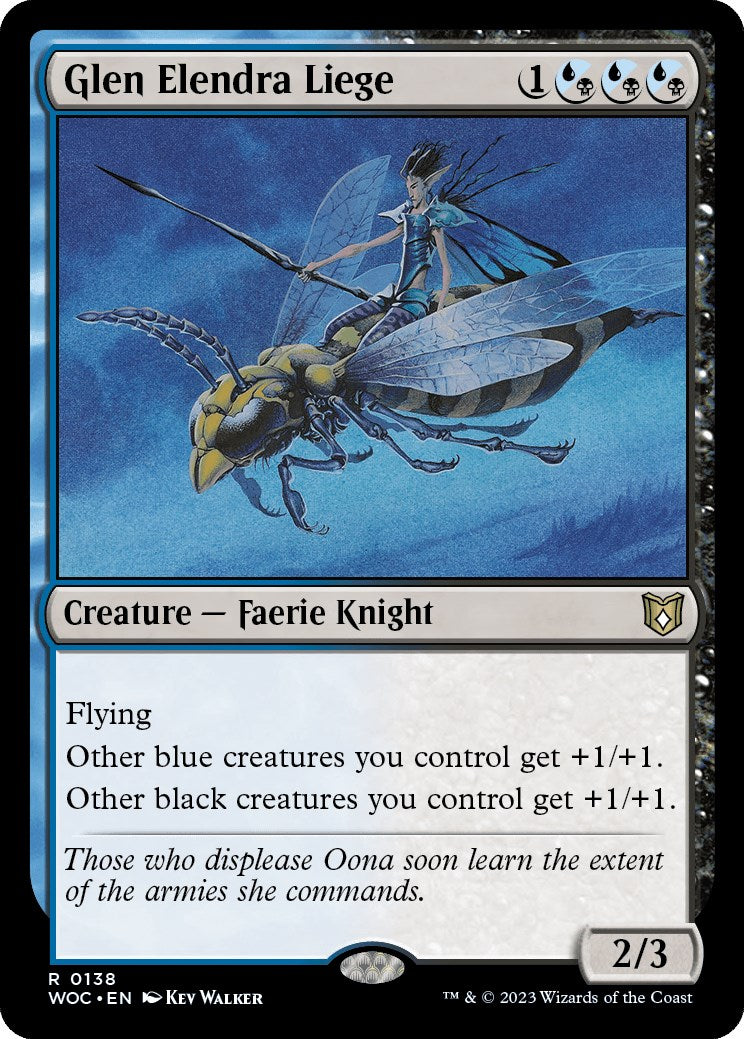 Glen Elendra Liege [Wilds of Eldraine Commander] | Lots Moore NSW