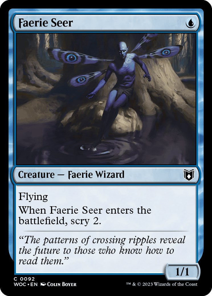 Faerie Seer [Wilds of Eldraine Commander] | Lots Moore NSW