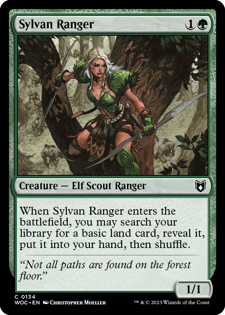 Sylvan Ranger [Wilds of Eldraine Commander] | Lots Moore NSW