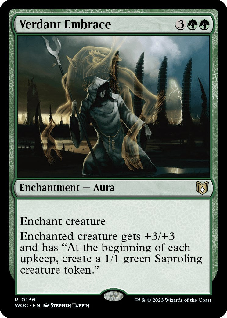 Verdant Embrace [Wilds of Eldraine Commander] | Lots Moore NSW