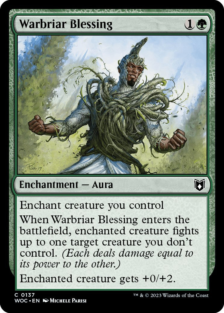 Warbriar Blessing [Wilds of Eldraine Commander] | Lots Moore NSW