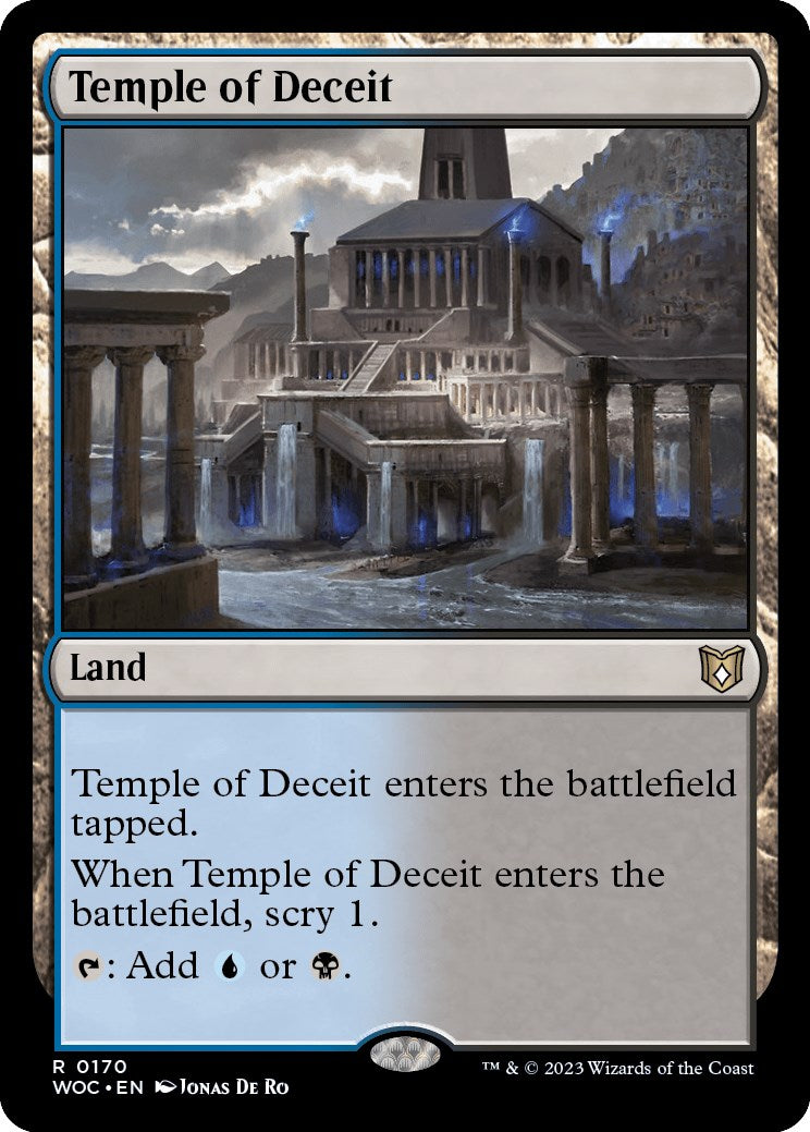 Temple of Deceit [Wilds of Eldraine Commander] | Lots Moore NSW