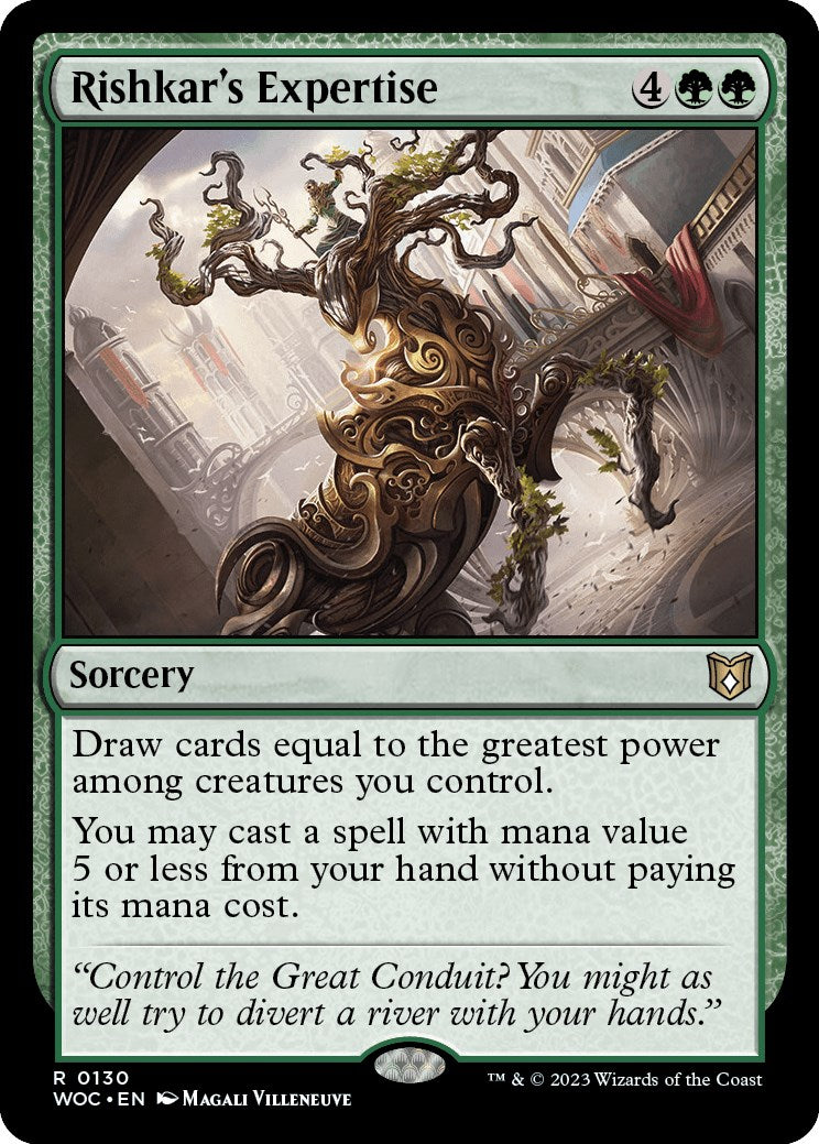Rishkar's Expertise [Wilds of Eldraine Commander] | Lots Moore NSW