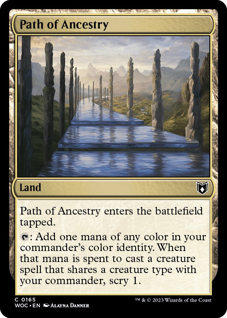 Path of Ancestry [Wilds of Eldraine Commander] | Lots Moore NSW