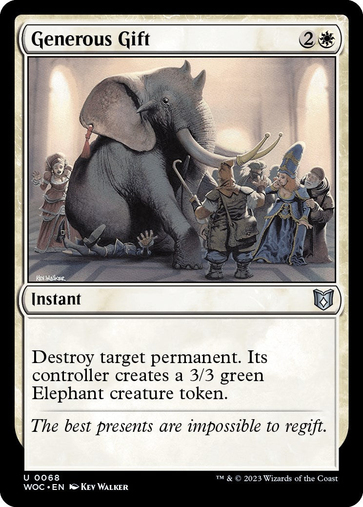 Generous Gift [Wilds of Eldraine Commander] | Lots Moore NSW