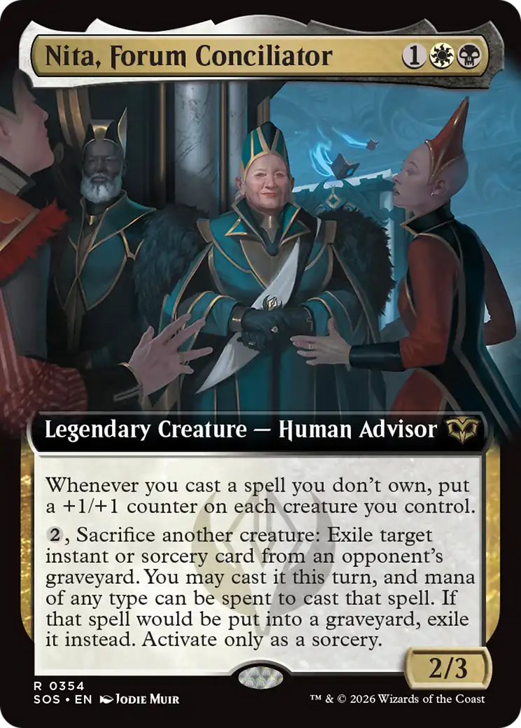 Nita, Forum Conciliator (Extended Art) [Secrets of Strixhaven] | Lots Moore NSW