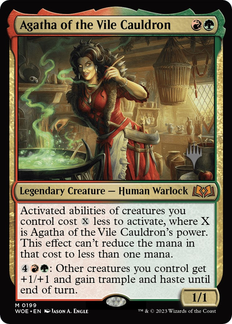 Agatha of the Vile Cauldron (Promo Pack) [Wilds of Eldraine Promos] | Lots Moore NSW