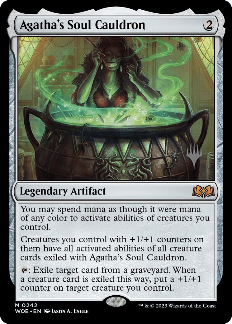 Agatha's Soul Cauldron (Promo Pack) [Wilds of Eldraine Promos] | Lots Moore NSW