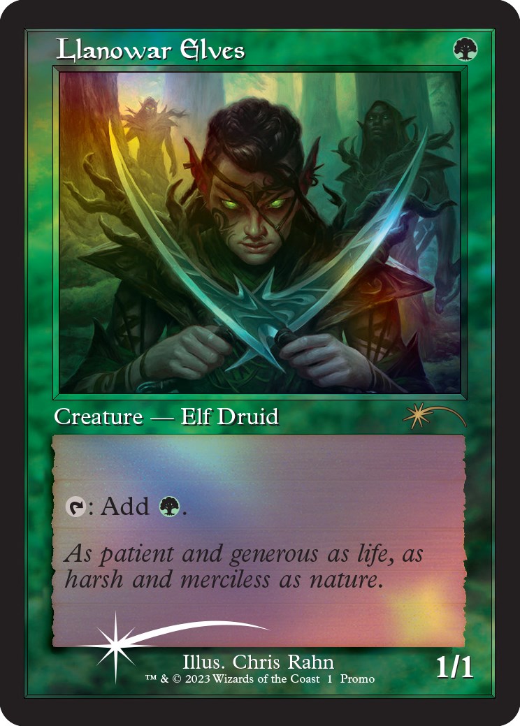 Llanowar Elves (Retro) [Media Promos] | Lots Moore NSW