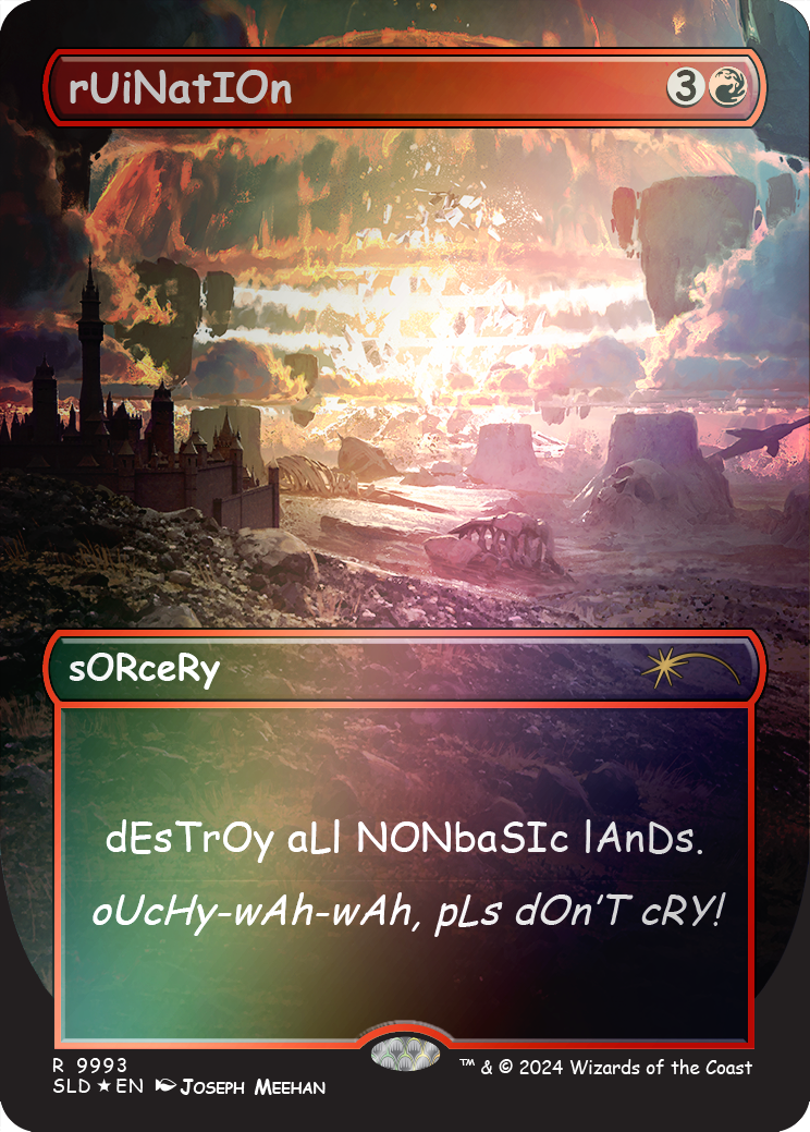 rUiNatIOn (Rainbow Foil) [Secret Lair Drop Series] | Lots Moore NSW