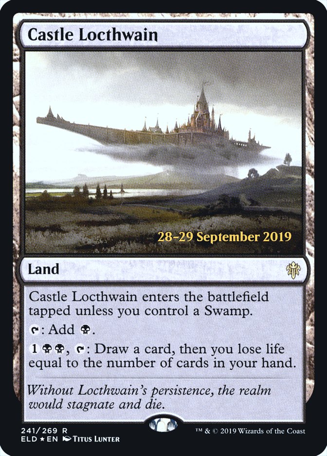 Castle Locthwain [Throne of Eldraine Prerelease Promos] | Lots Moore NSW