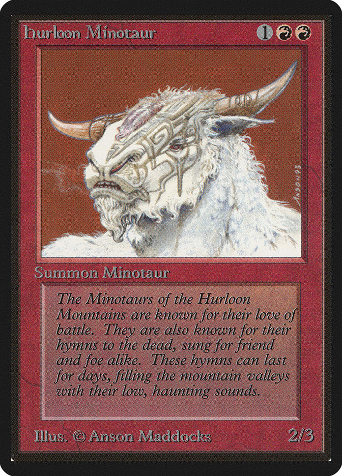 Hurloon Minotaur [Beta Edition] | Lots Moore NSW
